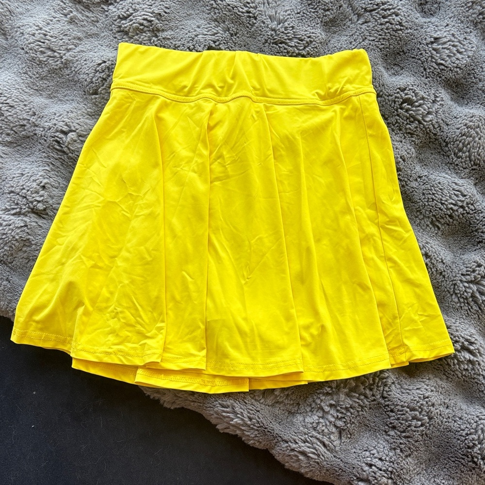 Vibrant Yellow Women's Skirt